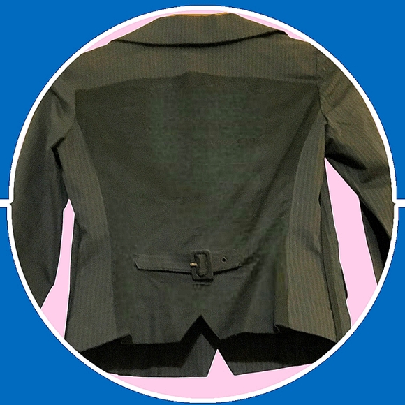 Halogen Lightweight Cotton Pinstripe Blazer Size XS - Picture 3 of 10